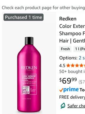 Redken litres colour magnetics